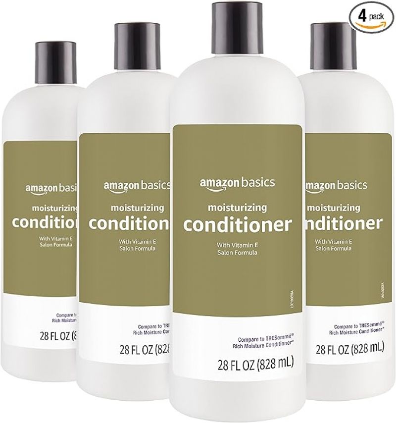 ihocon: Amazon Basics Moisture Rich Conditioner護髮乳 28 Fl Oz, 4瓶