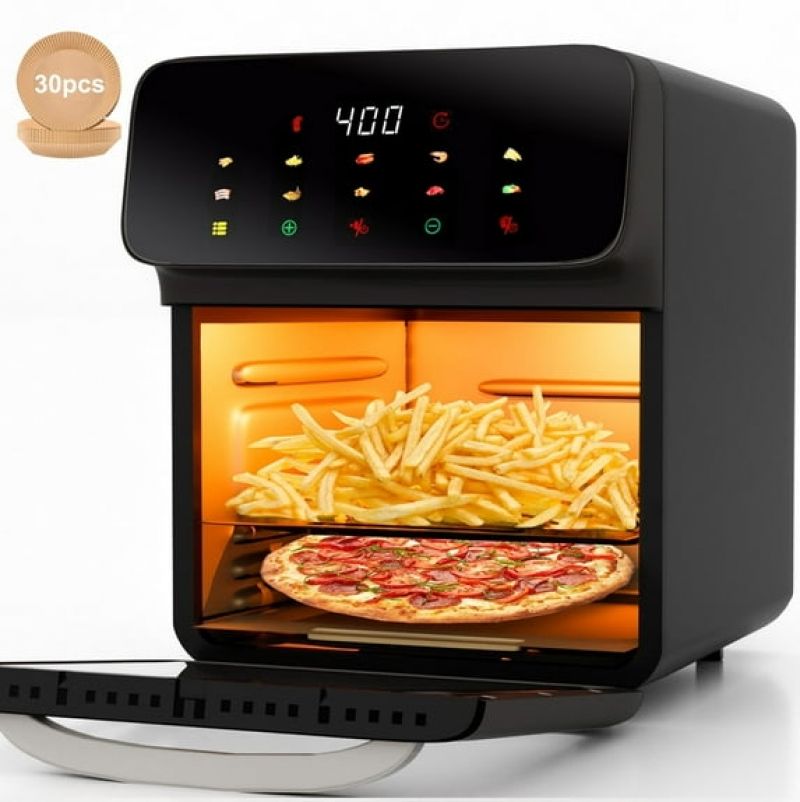 ihocon: Bluebow Air Fryer 12QT Convection Oven with 10合1 Multi Function, Visible Window and Touchscreen 气炸锅