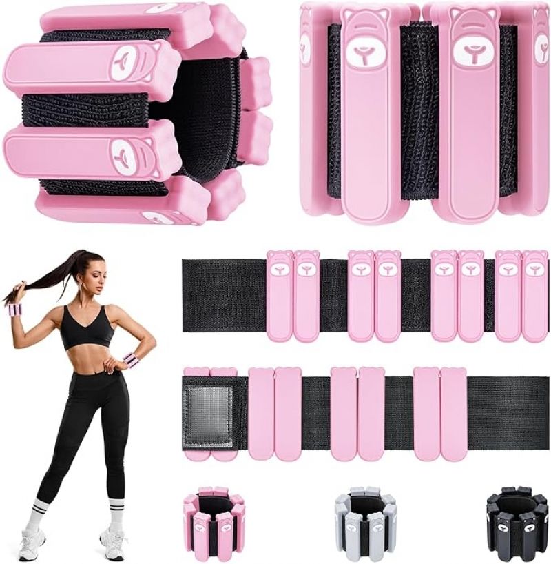 LMTrystFit 可調式手腕/腳踝重量訓練帶2個 $12.49(原價$24.98)