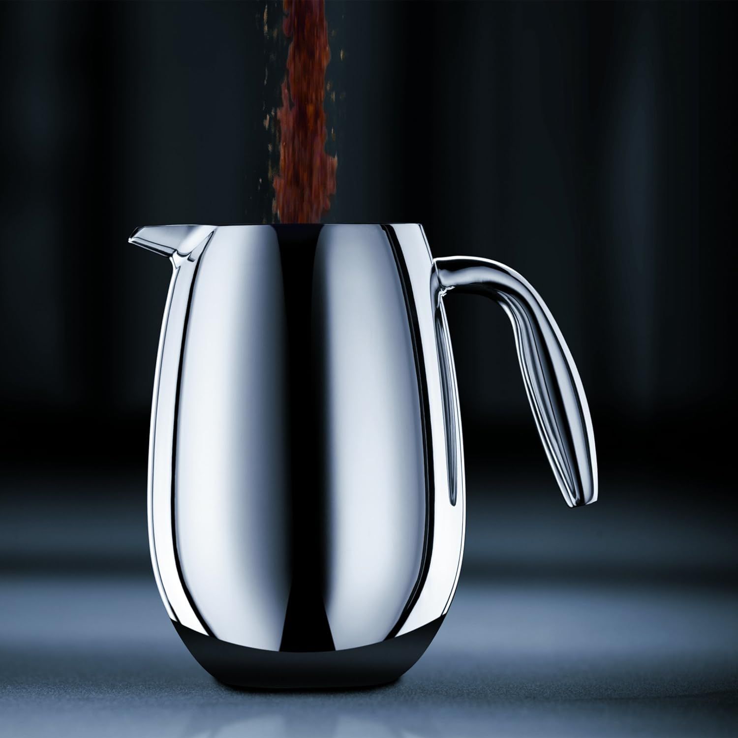 Bodum 51 oz 双层不锈钢保温法式滤压咖啡壶 $55.99(原价$69.99)