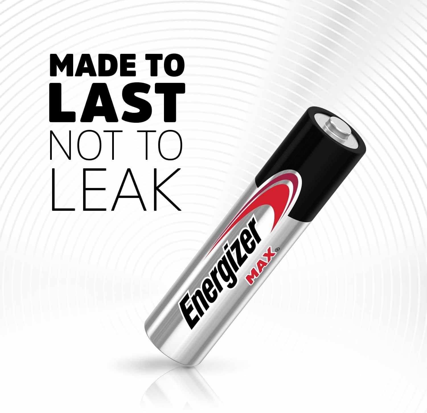 【折後$9.07 Prime包郵】Energizer AAA 7號電池 24節！
