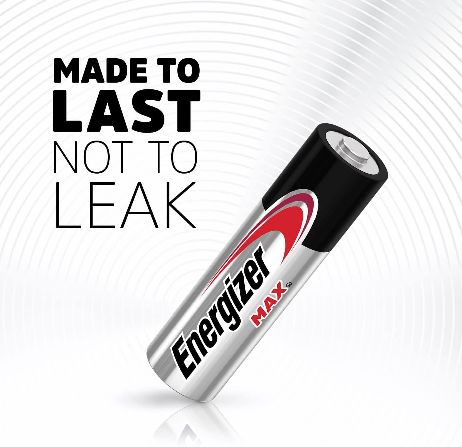 【折後僅$12.34】Energizer MAX AA電池24粒裝