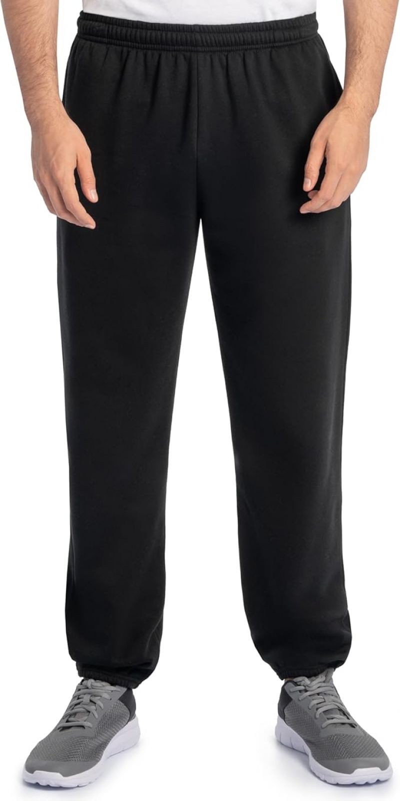 ihocon: Fruit of the Loom Eversoft Fleece Elastic Bottom Sweatpants 男士长裤