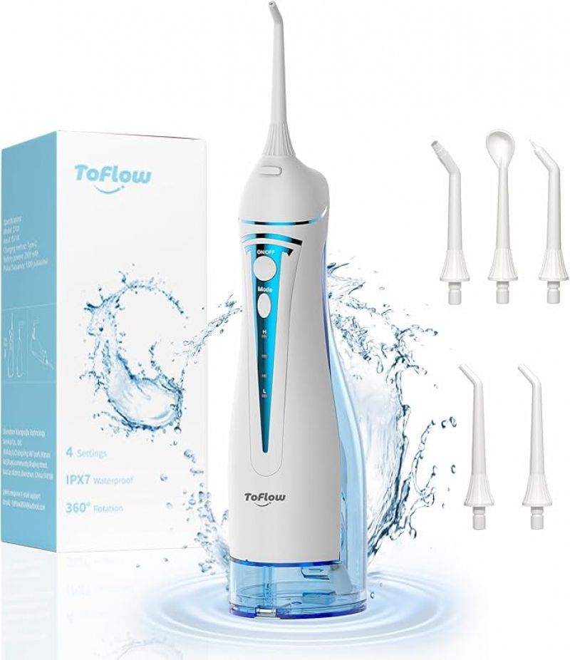 ihocon: ToFlow Water Dental Flosser Teeth Pick冲牙机/水牙线