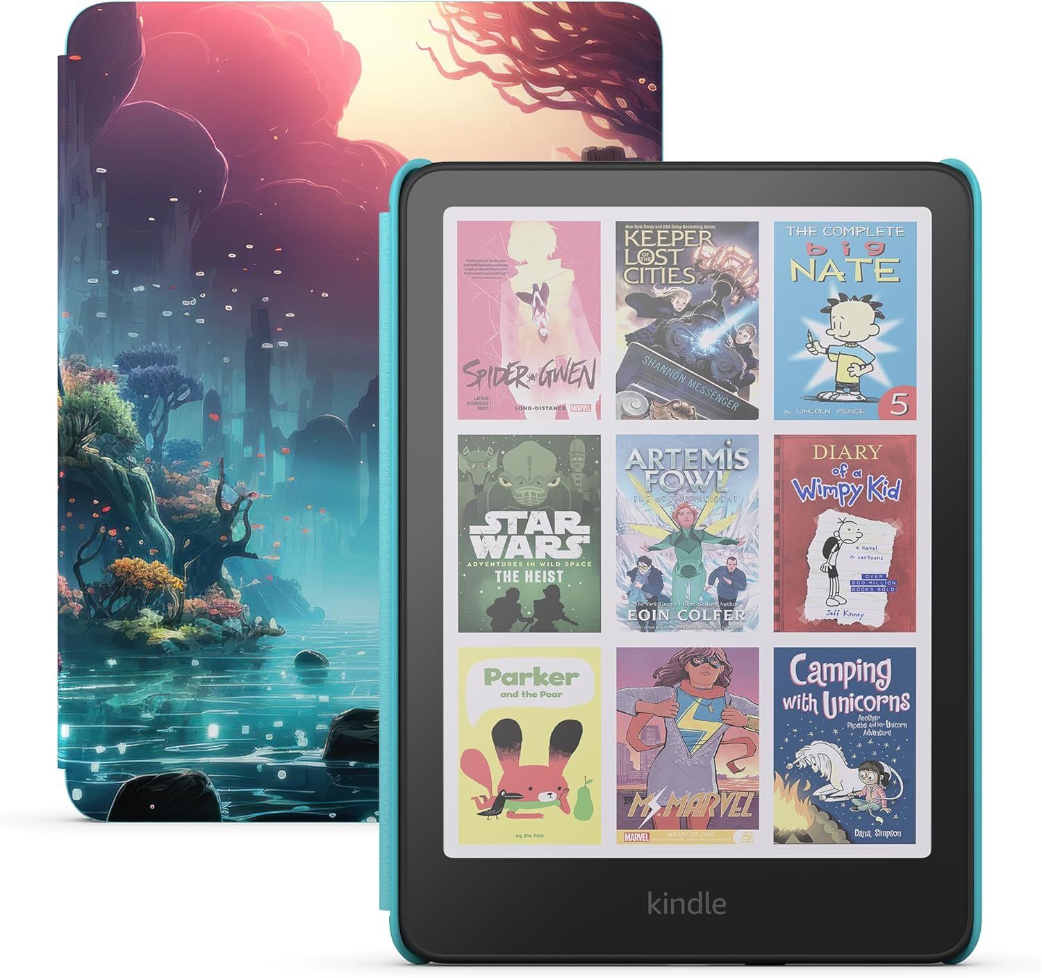 【折后$209.99】全新彩色版 Kindle Kids（16GB）含保护壳 + 1年Amazon Kids+