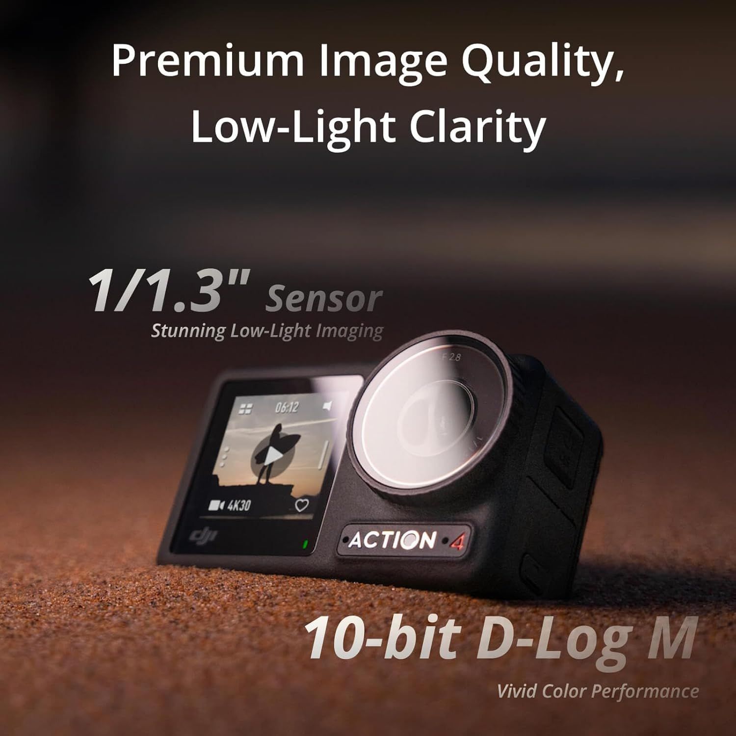 史低價DJI 大疆 Osmo Action 4 運動相機，現僅售$209.00，免運費！