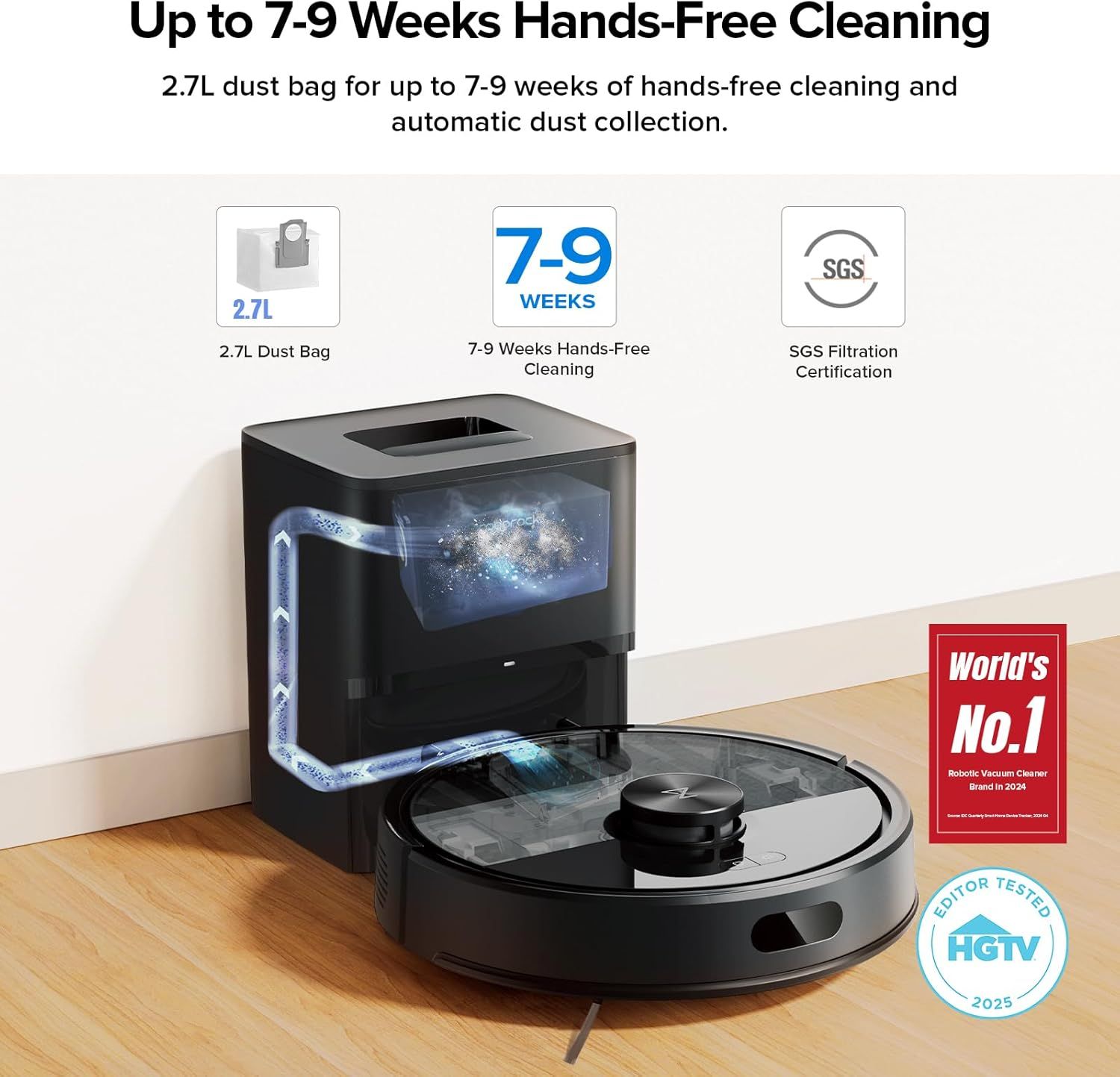 性价比直接拉满！ROBOROCK Q7 M5+ 扫拖一体机器人「限时40% off」