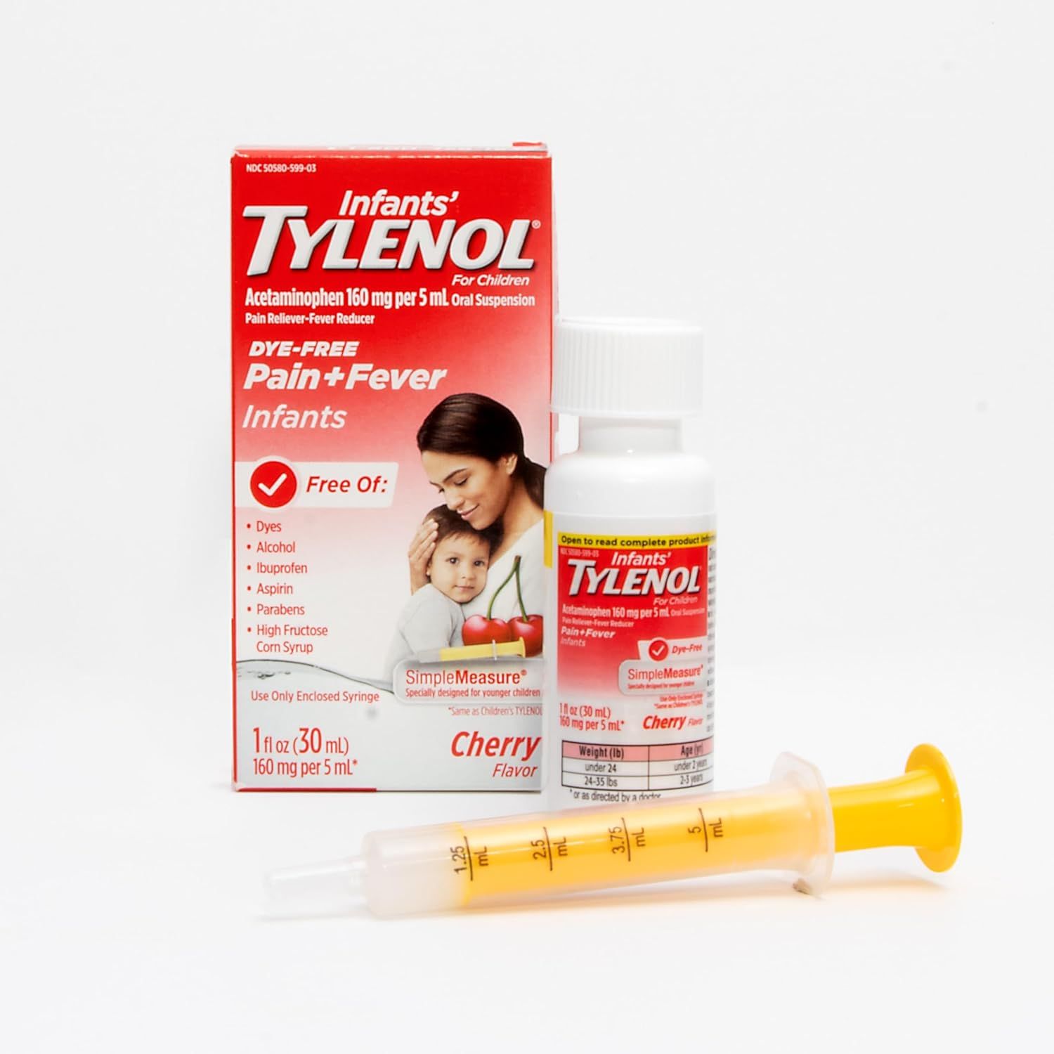【折後$6.77】Infants Tylenol 嬰兒退燒止痛液 1oz