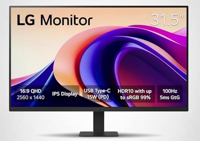 ihocon: LG 32U631A-B 32寸 QHD (2560 x 1440) IPS Computer Monitor电脑萤幕