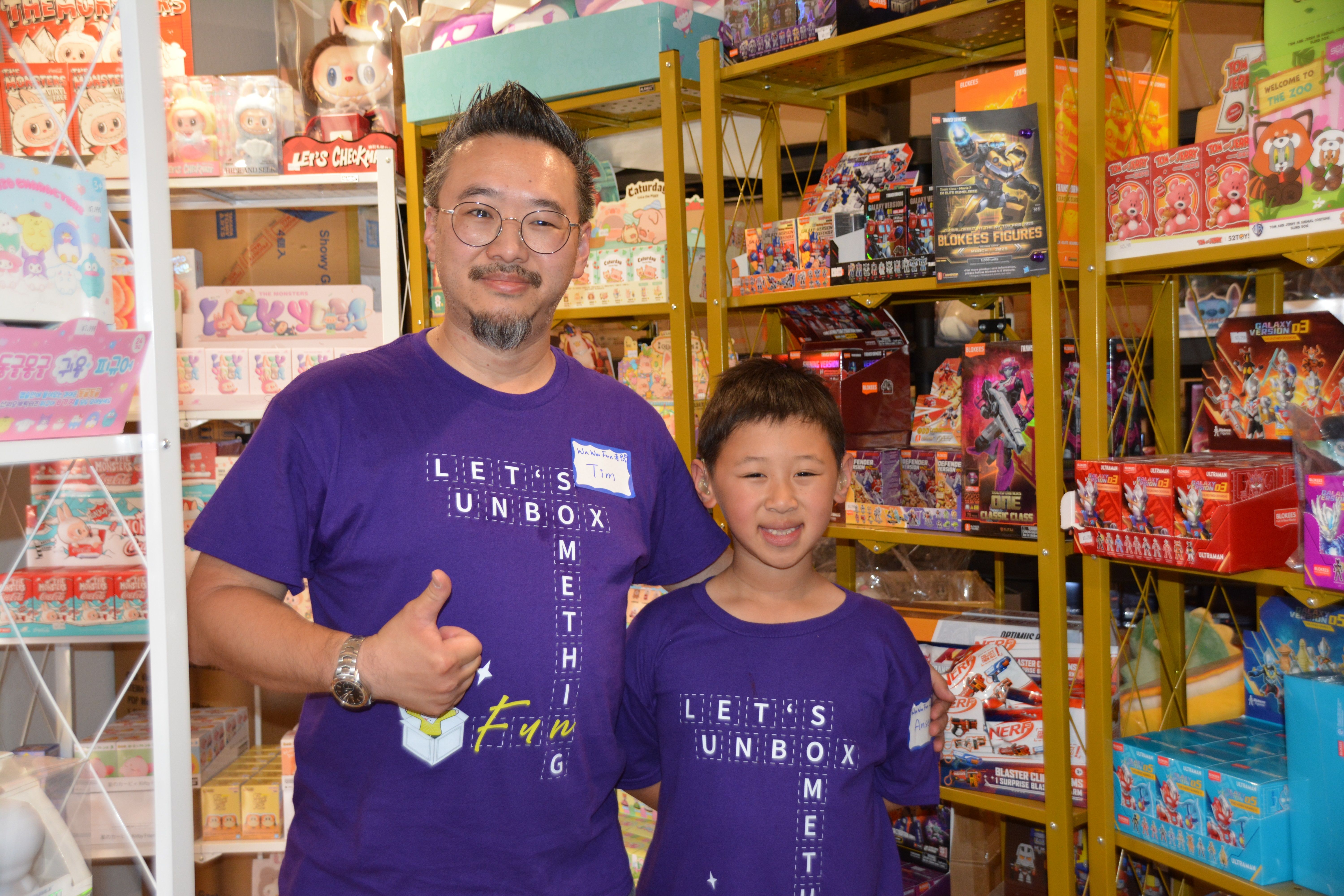 图2：公司CEO Tim与儿子Ansel.JPG