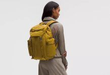 Prada平替！Lululemon Wunderlust 大容量時尚雙肩包【折後$109 包郵】