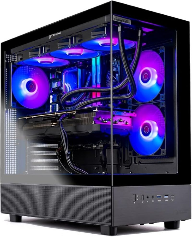 ihocon: Skytech Gaming Azure 3 游戏电脑 (Ryzen 7 9800X3D, NVIDIA RTX 5080 16GB, 2TB SSD, 32GB, 850W PSU)