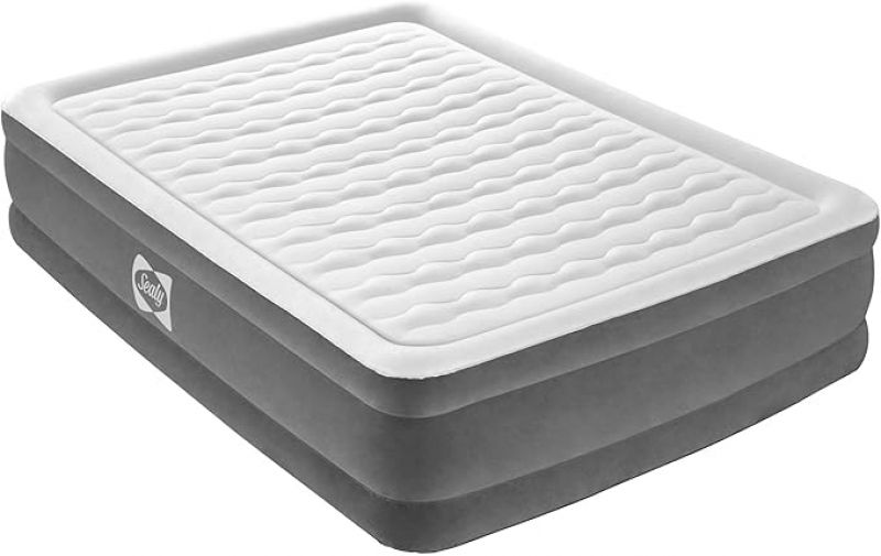 ihocon: Sealy Queen Airbed with Built-in AC Pump 充气床垫(内建电动打气泵)