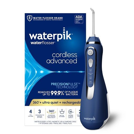 【折後$69.99 包郵】Waterpik潔碧 Cordless Advanced 專業水牙線