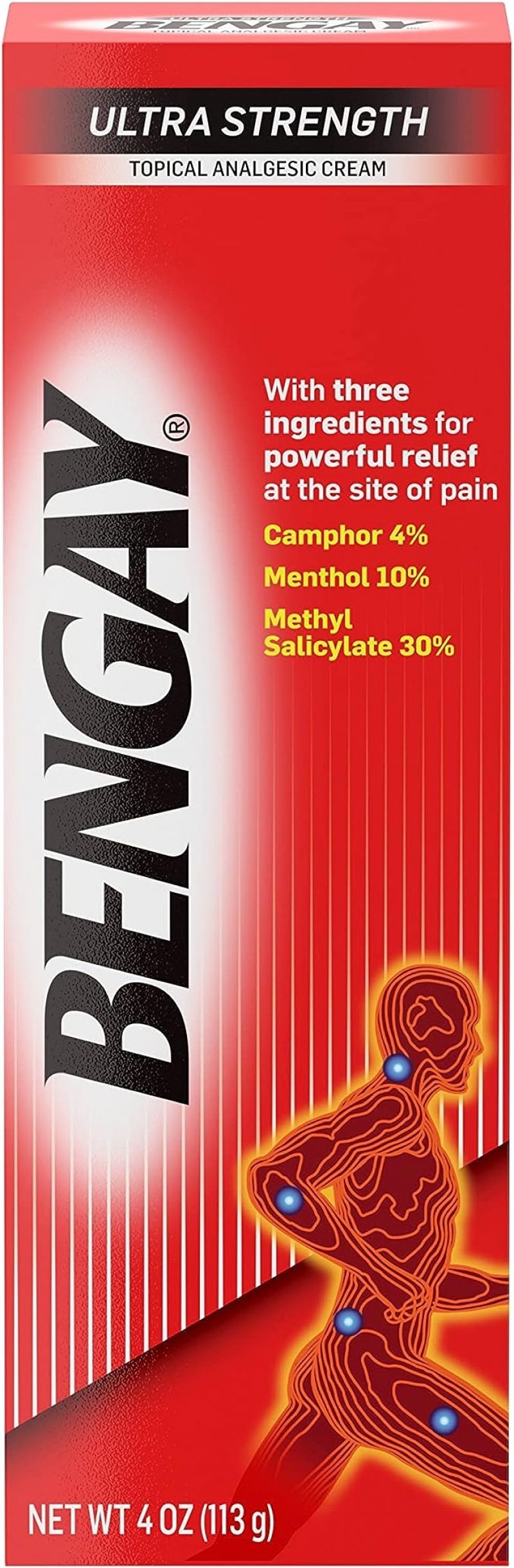ihocon: Bengay Ultra Strength Topical Pain Relief Cream 止痛霜 4oz