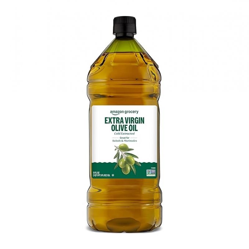ihocon: [Amazon自家品牌] Amazon Grocery, Extra Virgin Olive Oil 特级初榨橄榄油 51 Fl Oz