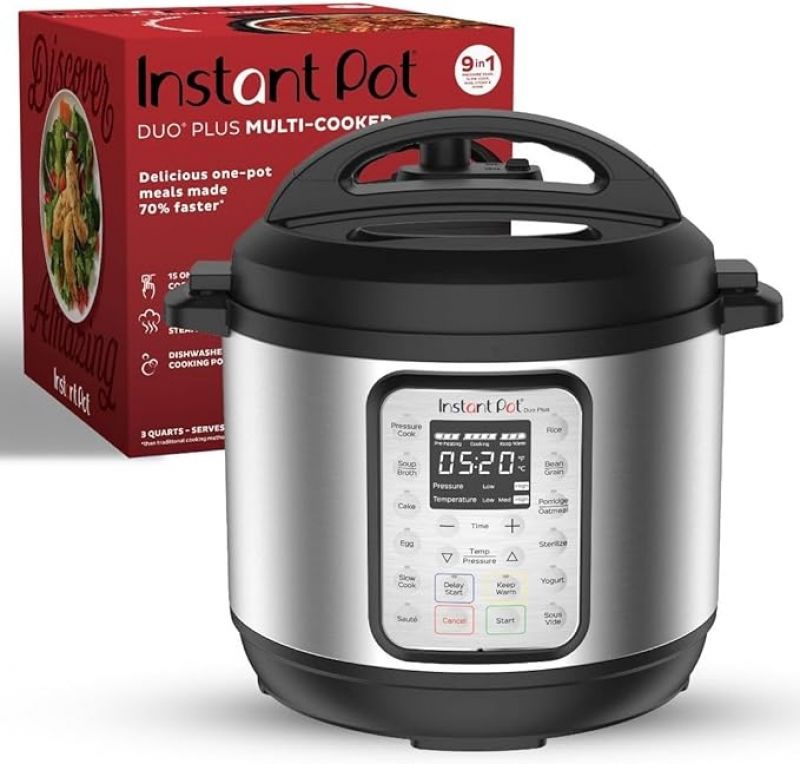 ihocon: Instant Pot Duo Plus 9合1 Multicooker 6Qt 多功能电压力锅