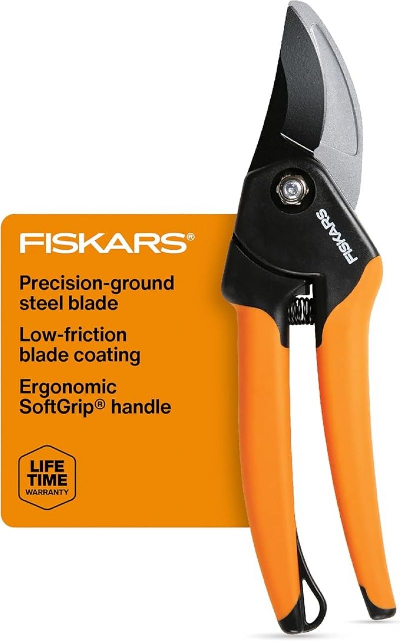 ihocon: Fiskars Bypass Pruning Shears, 5/8-Inch Cut Capacity修枝剪