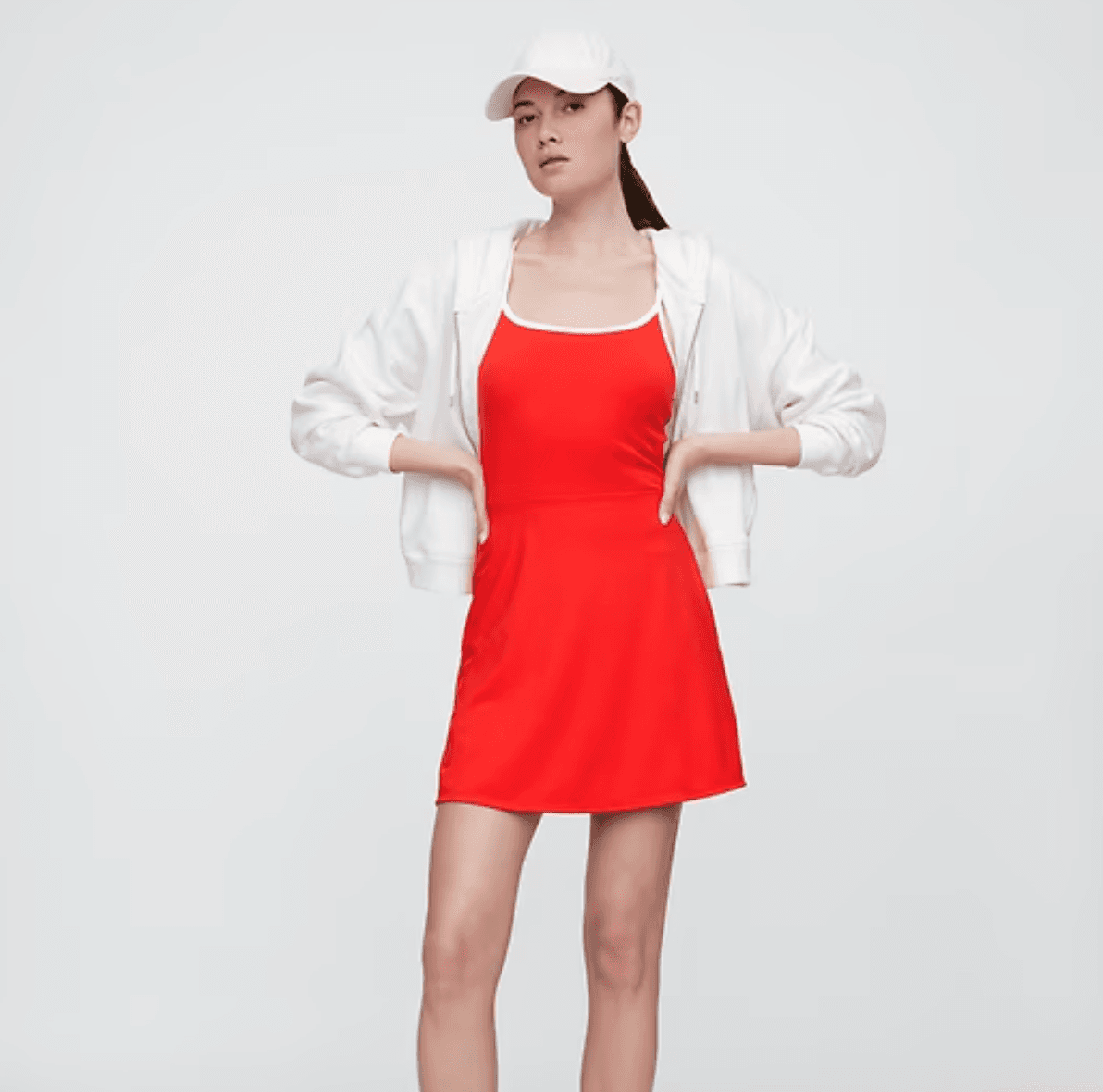 【折后仅$23.99】GapFit 环保运动休闲连衣裙