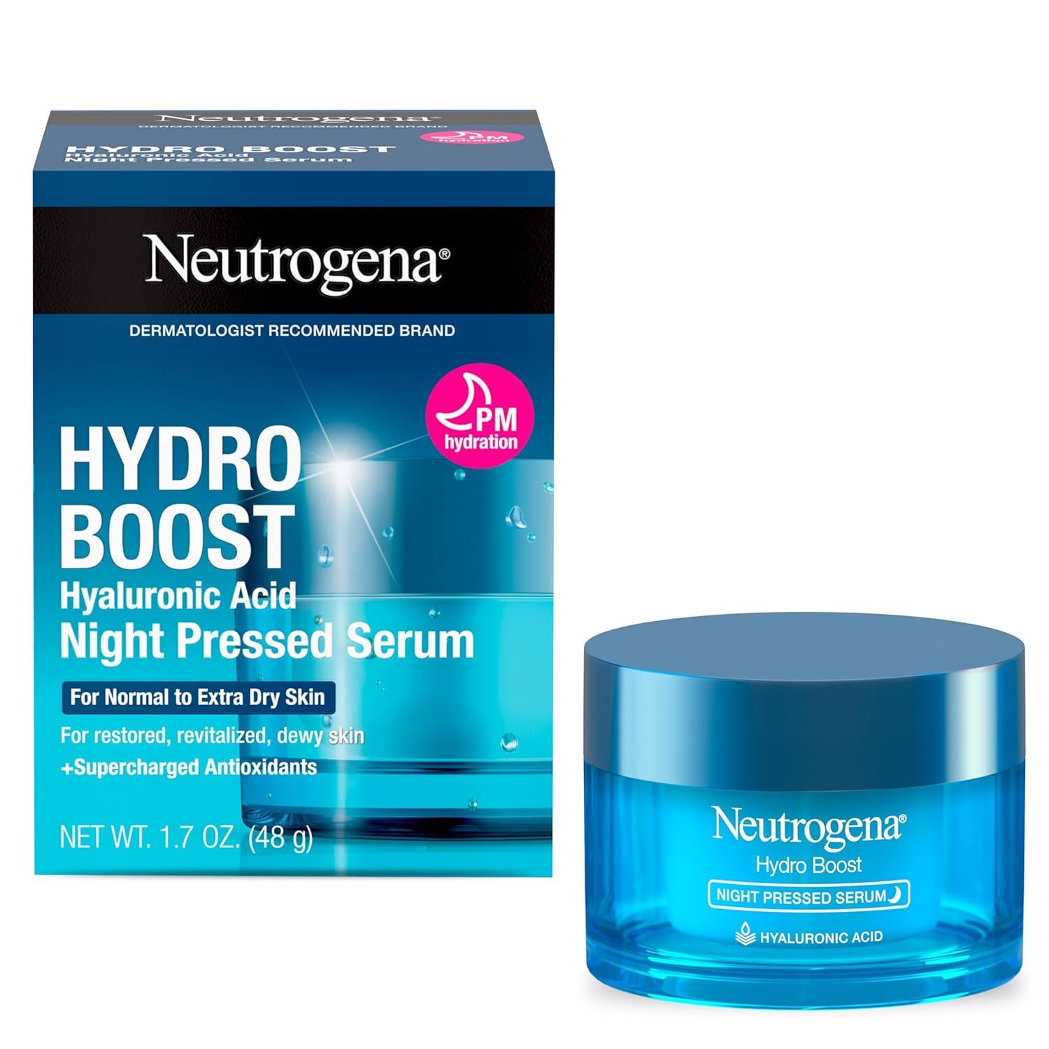 【折后$9.98】Neutrogena Hydro Boost 夜用凝霜精华 1.7oz