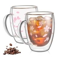 ihocon: Generic Double Walled Glass Coffee Mug 12 oz 双层玻璃杯2个