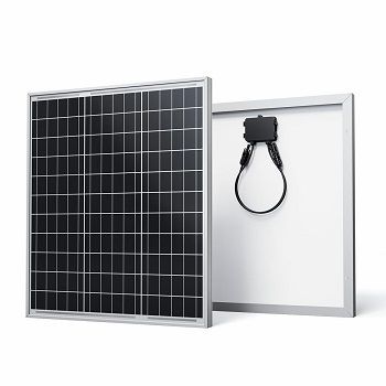 闪购！Renogy 12V  50瓦 单晶硅 太阳能板，原价$74.99，现仅售$33.99