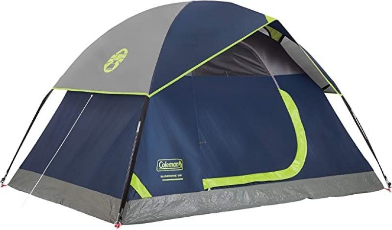ihocon: Coleman Sundome Camping Tent with Rainfly 2人帐篷