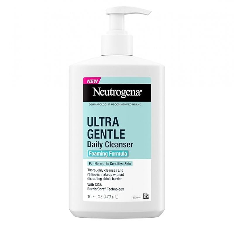 ihocon: 露得清Neutrogena Ultra Gentle Foaming Facial Cleanser 泡沫洗面乳 16 Fl Oz 