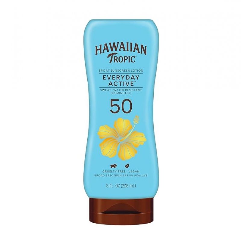 Hawaiian Tropic SPF 50 防晒乳 8oz $3.11(原价$13.99)
