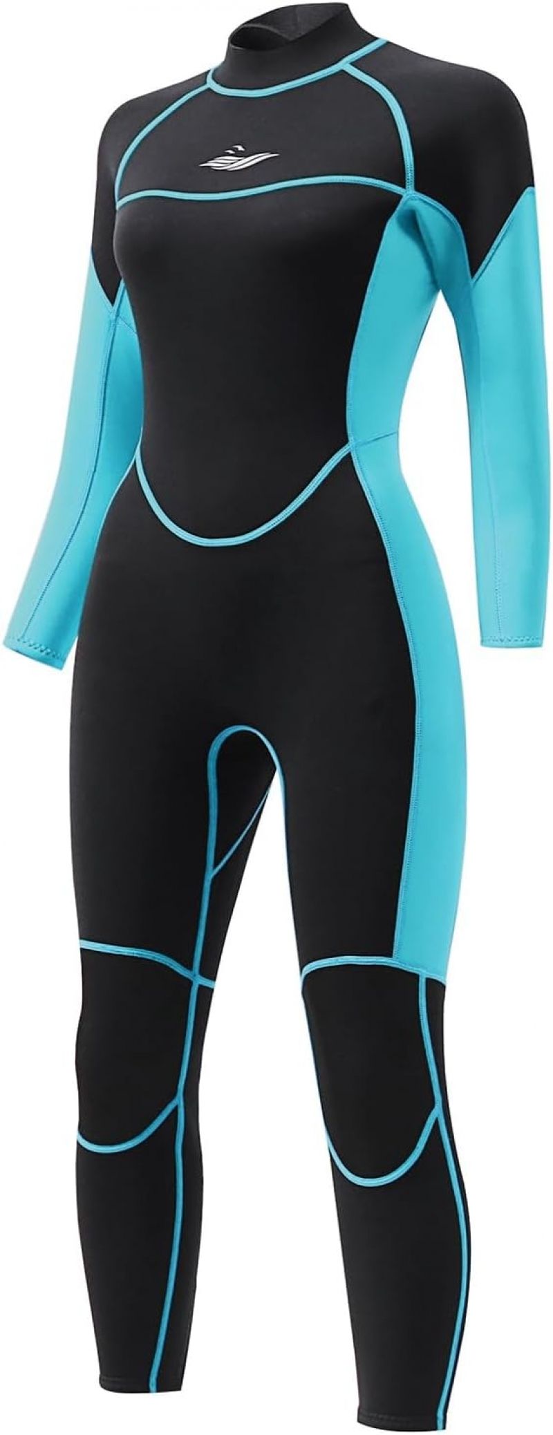 ihocon: AICARSHI 3mm Full Wetsuit for Women 女士全身防寒潛水衣, Size S