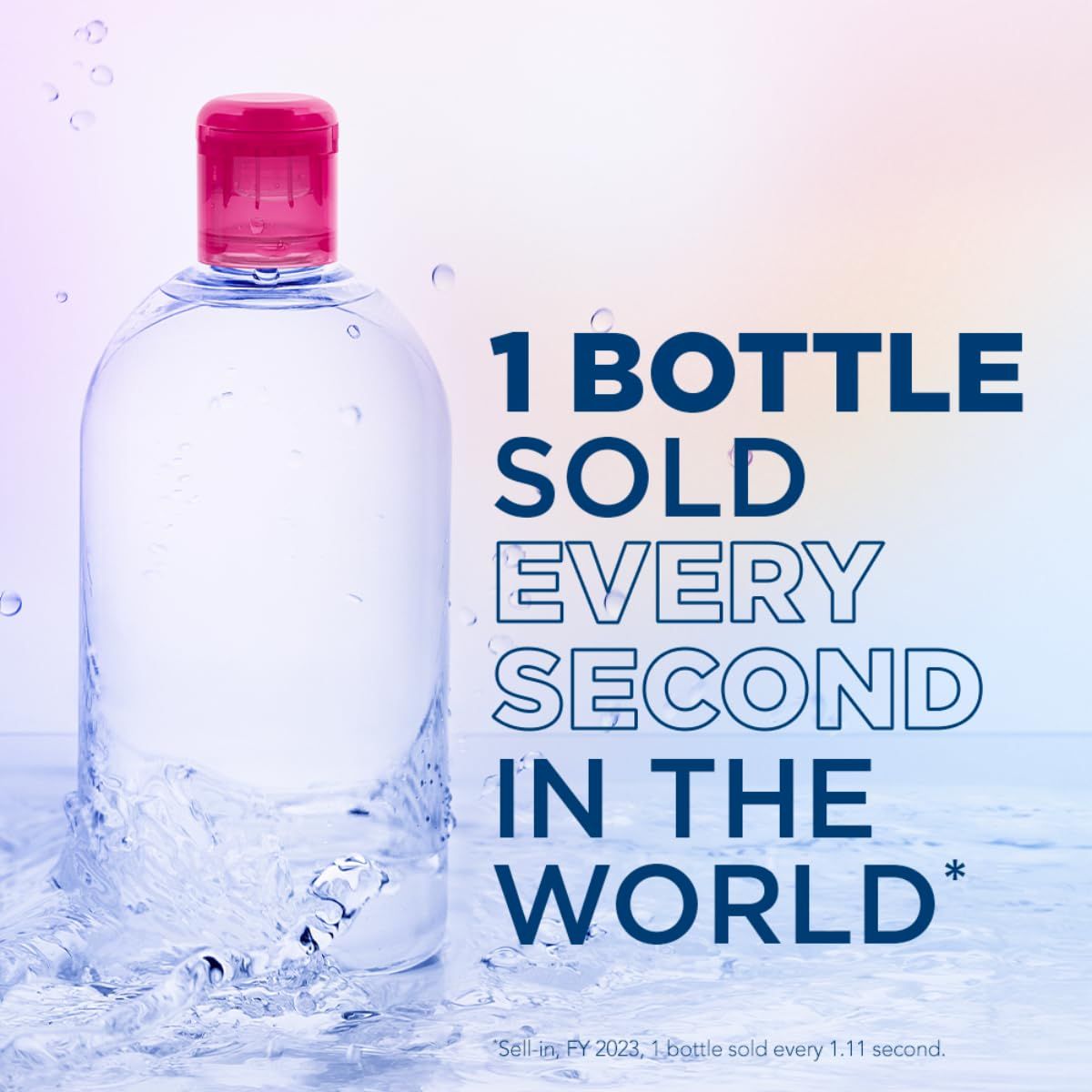 【折后$14.69】Bioderma 贝德玛 粉水卸妆洁肤水 500ml